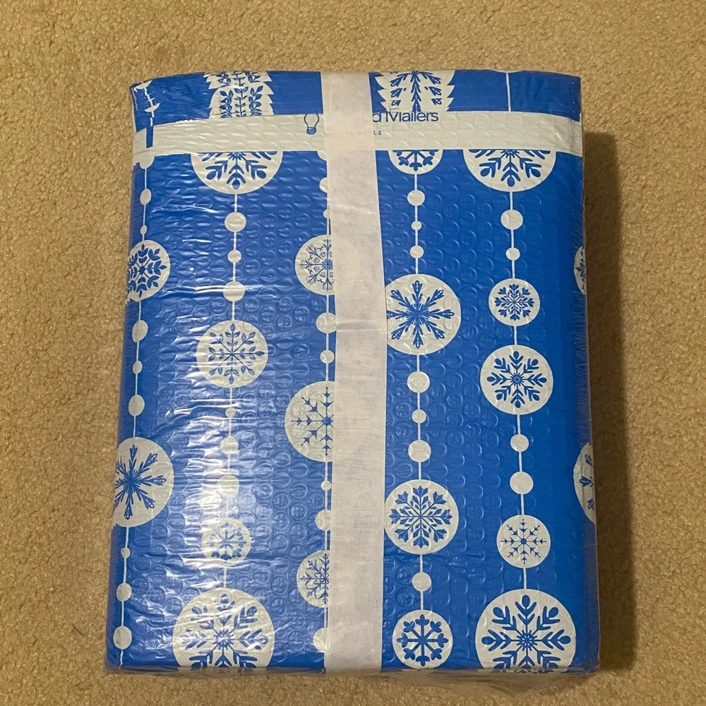 65 Envelopes--Winter Theme Bubble Mailer Envelopes Size 10